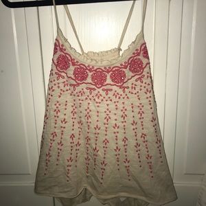 American Eagle Embroidered Cami